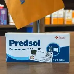 predsol prednisolone 20mg 10 tablets 