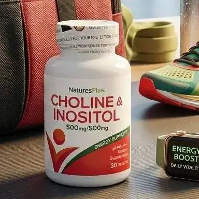 NaturesPlus Choline & Inositol 500mg/500mg (30 Tablets)