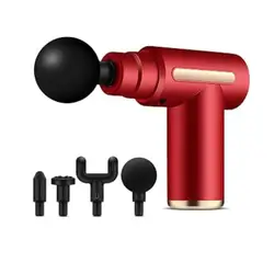 Mini Electric Muscle Massage Gun (Red)