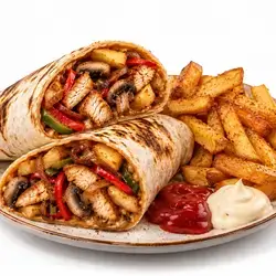 chicken burrito
