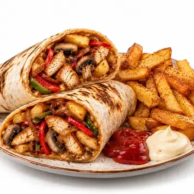 chicken burrito