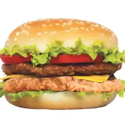 Meat Burger With Chicken