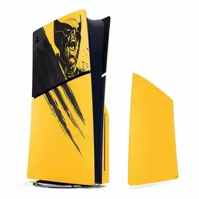 PlayStation 5 Slim Console Covers – Marvel's Wolverine Battle Yellow Limited Edition