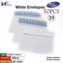 White envelope-162x114mm