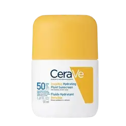 Invisible Hydrating Fluid Sunscreen SPF50+ for Normal to Dry Skin 50ml _ CeraVe