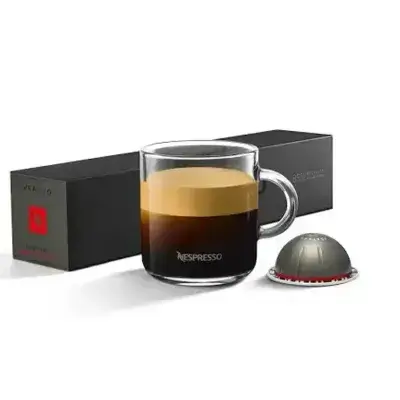Nespresso Vertuo Fortado Decaf – 10 Capsules