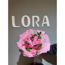 Flower Bouquet – 8 Rose