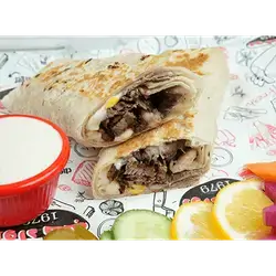 Extra Beef Shawarma Sandwich with Cheese