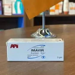 imavir acyclovir %3 ophthalmic ointment 5gm 