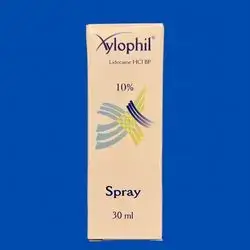 Xylophil (lidocaine Hcl BP) 10% spray 30ml