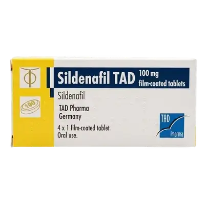 Sildenafil Tad 100mg 4 Film Coated Tablets _ TAD PHARMA