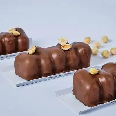 Snickers Cake Slice
