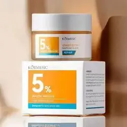 KORMESIC 5% Benzoyl Peroxide Night Soothing Cream 30g