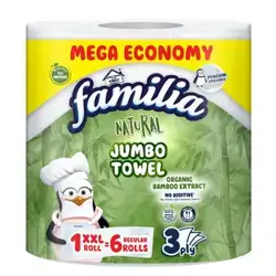 Familia Natural Jumbo Kitchen with Bamboo Extract (3 Layers)