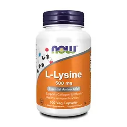 Now- L  LYSINE 500MG 100 TABLETS
