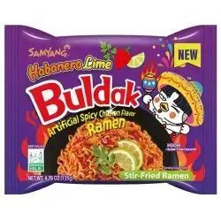 Samyang Buldak Habanero Lime Hot Chicken Ramen 135g