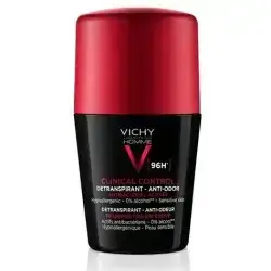 Vichy Men Clinical Control 96hr Roll On Deo