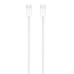 Cable Orginal Apple Type C + Type C 60w  One Year Warranty