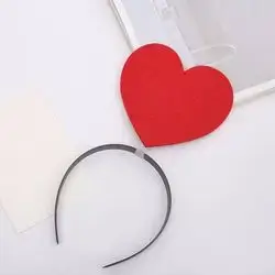 Headband - Heart (Red)