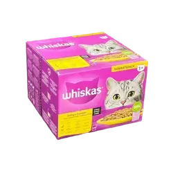 Whiskas Adult (1+ Years) – Poultry Selection in Sauce 24Pcs*85g