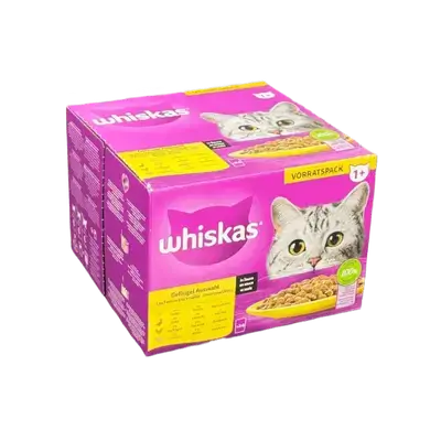 Whiskas Adult (1+ Years) – Poultry Selection in Sauce 24Pcs*85g