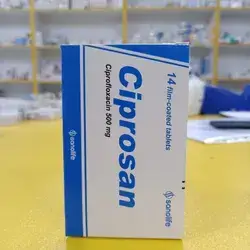 Ciprosan 500mg 14 Tablets