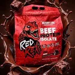 Red Rex Beef Protein Isolate Chocolate Brownie 100 Servings