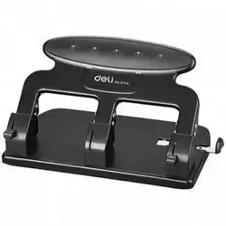 Paper Punch 3 hole 30 sheet Metal Deli