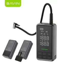 BAVIN Y-PC1160S 2-in-1 Jump Starter and Air Compressor Power Bank