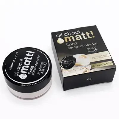 Romantic Matte - All About Matt! Fixing Compact Powder 01