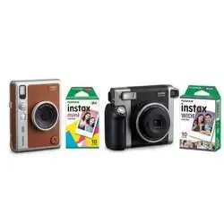 Life Style Mini Evo Brown + 10-Photo Film + Life Style Evo Wide + 10-Photo Film