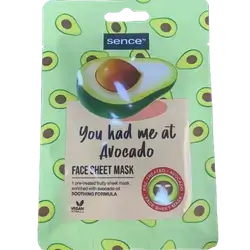 SENCE Facial Sheet Mask You had me at Avocado 20ml