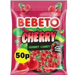 BEBETO CHERRY gummy candy 80g