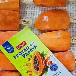 Olmish Frozen Papaya Fruit 100g
