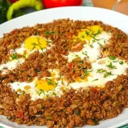 Omelet With Minced Meat