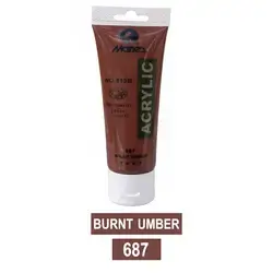 Acrylic Maries ( BURNT UMBER) (687) 75ml