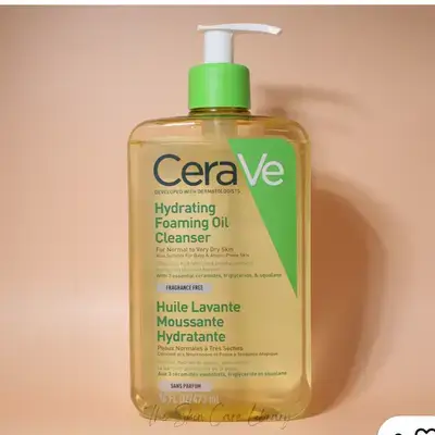 CeraVe Hydrating Foaming Oil Cleanser 473ml Normal to Very Dry Skin ~Face&Body