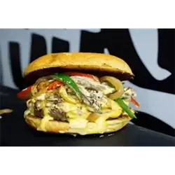 Philly Cheese Steak Burger