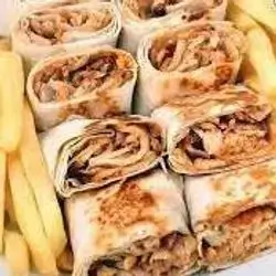 Arabic Chicken Shawarma Saj Meal