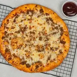 Meat Pizza With Cheese