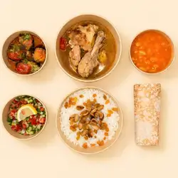Boiled Chicken And Rice