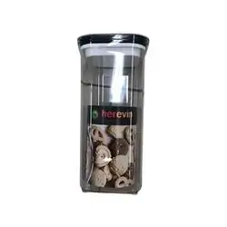 Herevin Solmazer Storage Canister with Vacuum Lid - White, 1.5L