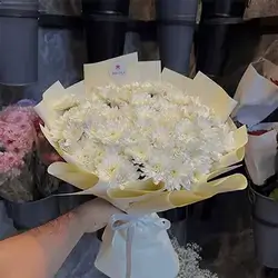 White Chrysanthemum Bouquet