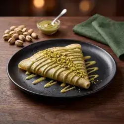 Pistachio Crepe
