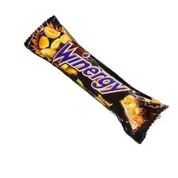 chocolate Milk coated with caramel nougat and peanuts 30 g