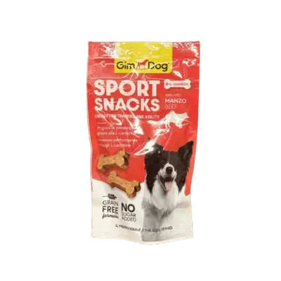 GimDog – Sport Snacks – with Beef 60g