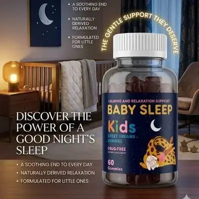 Baby Sleep Kids Sweet Dreams Gummies (60 gummies)