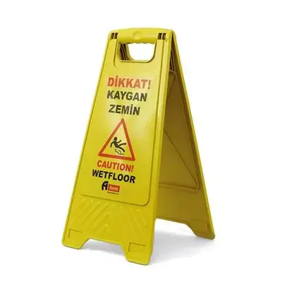 Slippery Floor Plate Natural Yellow