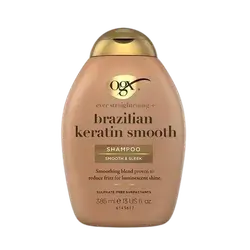 Ever Straightening + Brazilian Keratin Smooth Shampoo Smooth & Sleek 385ml _ ogx