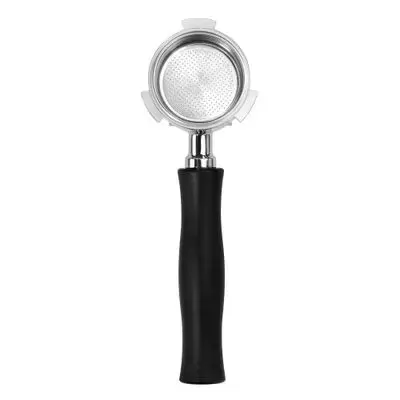51mm Black Bottomless Portafilter (3-Ear)